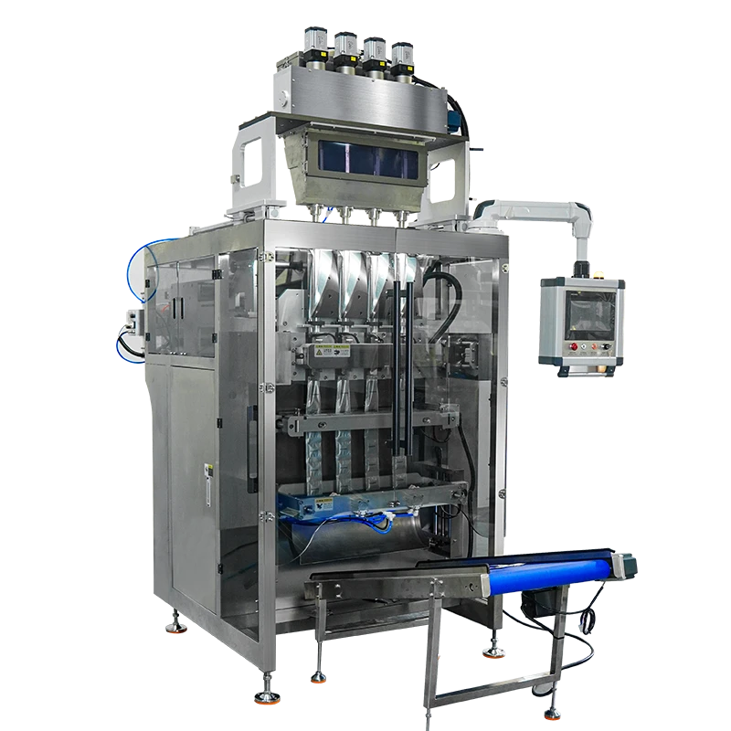 Multi-lane 3-Side-Seal Packaging Machine For Seasoning Powder