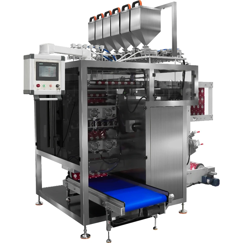 Multi Lane Sachet Packing Machine For Liquid