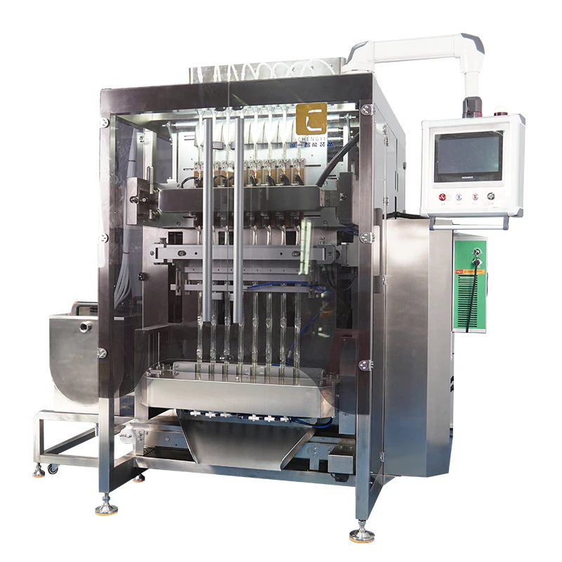 Multi-lane Back-Seal Liquid Packaging Machine For Liquid Beverages