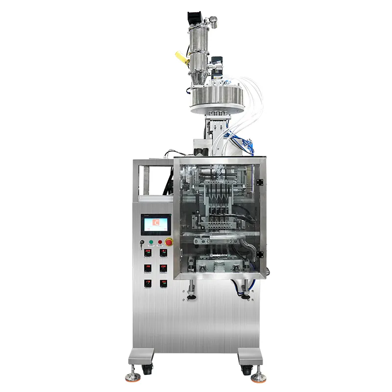 4-Lane Snus Packaging Machine Automatic Filter Paper Nicotine Pouch Powder Packing Machine