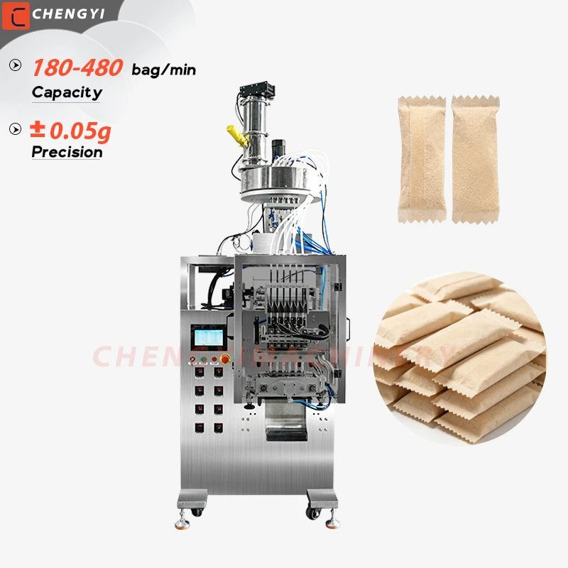 Multilane Snus Packing Machine with Heat Sealing