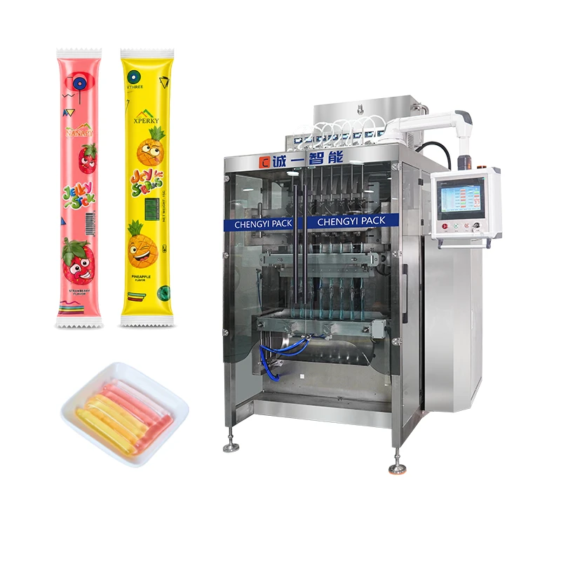 Multi Lane Jelly Stick Packaging Machine